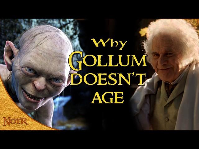 Why Gollum Doesn't age like Bilbo after the Ring | Tolkien Explained