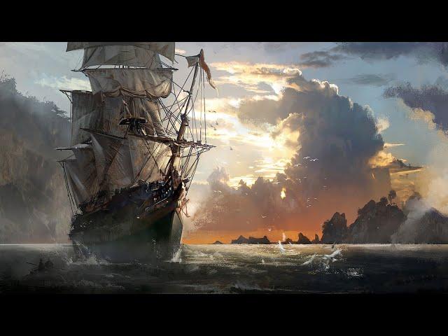 SALTY SEVEN SEAS - Sea Shanties With Sea Ambiance (8 HOURS)