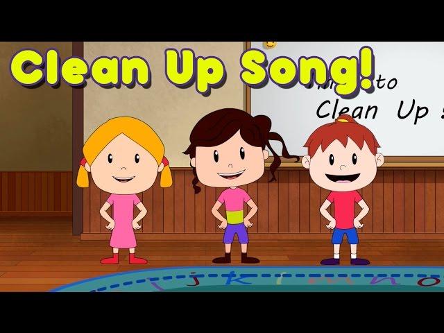 Clean Up Song for Children - by ELF Learning