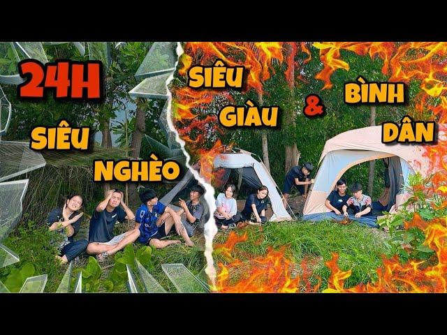 Anh Ba Phải | Thử Thách 24H Siêu Nghèo - Bình Dân - Cao Cấp Siêu Hài 