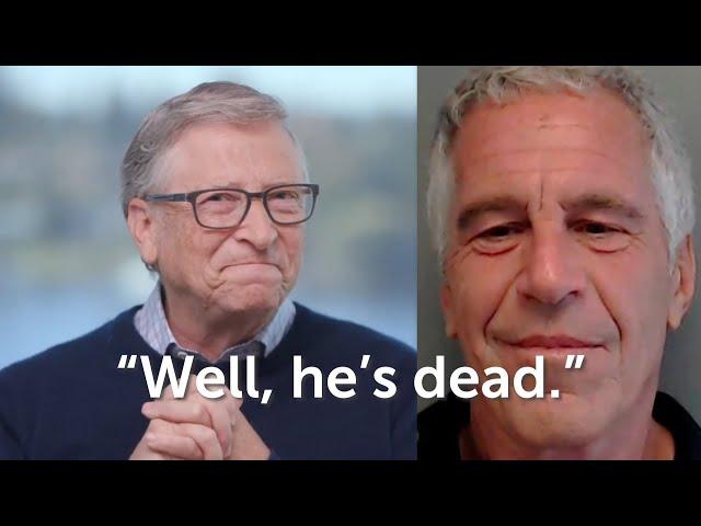 Bill Gates on Epstein Meetings: “Well, he’s dead.”