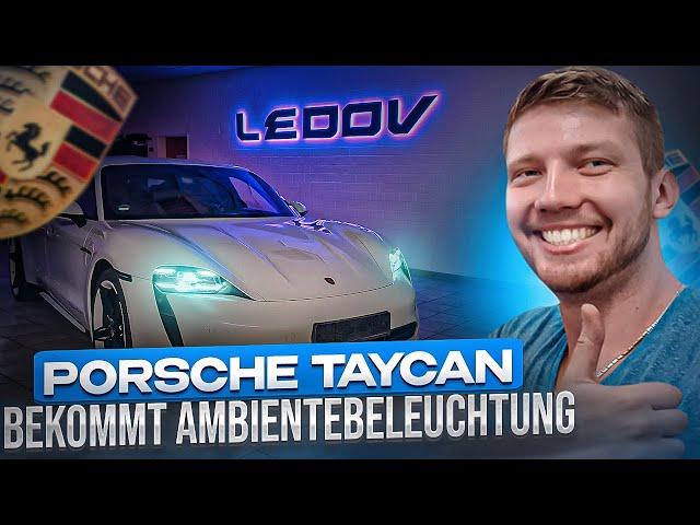 Porsche Taycan bekommt eine Ambientebeleuchtung