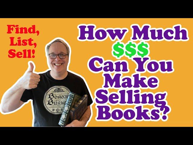 How Much Money Can You Make Selling Books on eBay?  6 points to get your answer!