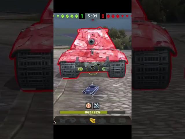 World of Tanks Blitz | E75 vs E100 #worldoftanksblitz #wotb #wotblitzindonesia #shorts #e75