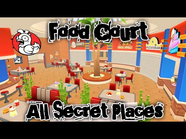 Hide Online Hunters vs Props | Food Court Map All Secret Places |