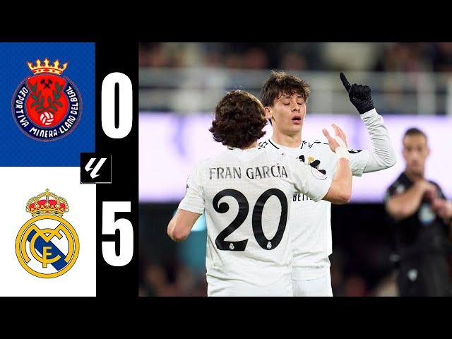 Arda Güler Golü | Minera - Real Madrid 0-5 Maç Özeti | Kral Kupası 2025