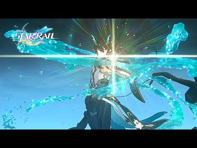 Imbibitor Lunae Splits The Sea Cutscene Animation | Topclouded Towerthrust | Honkai Star Rail 1.2