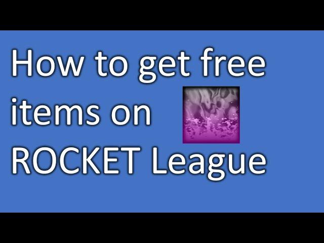 How to get rl items for free
