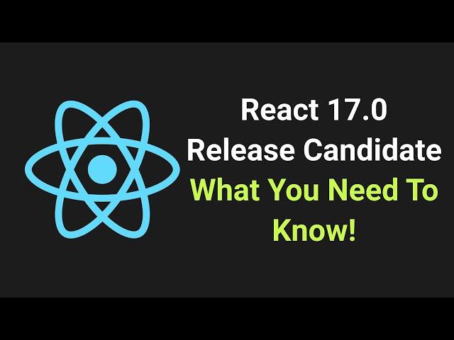 React 17 Release Candidate Is Here!