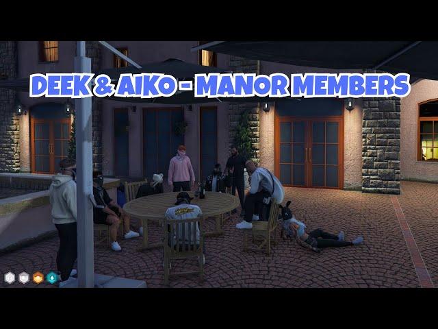 Deek & Aiko Get Made Full Manor Members | NOPIXEL 4.0 GTA RP