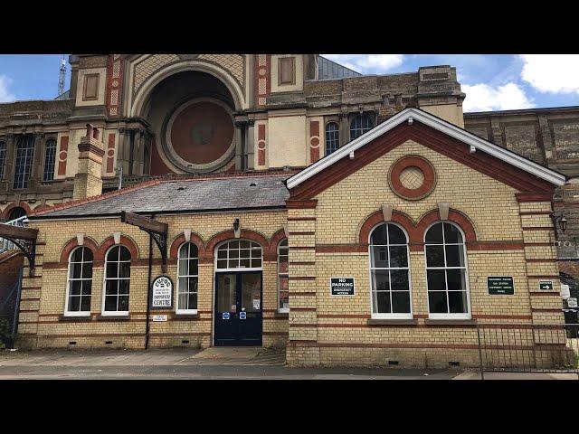 Alexandra Palace’s Never-Opened Tube Station