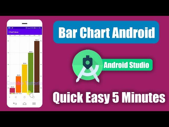 How To Implement Bar Chart Graph in Android Studio | Android Chart Tutorial 2022