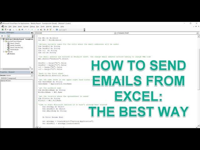 How to send email from Excel with link back to workbook VBA macro
