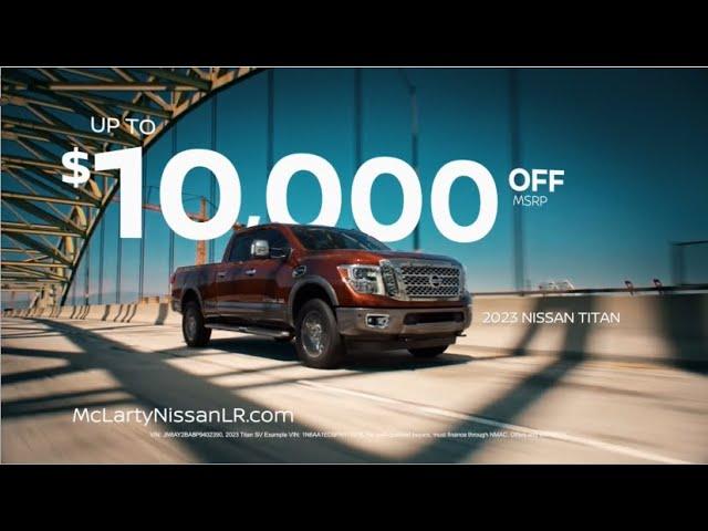  BIG Summer Sales Event at McLarty Nissan LR 