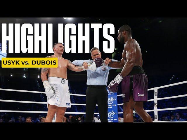 Oleksandr Usyk vs Daniel Dubois HIGHLIGHTS