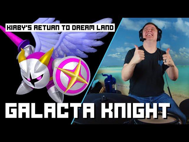 I Finally Figured Out Galacta Knight's Theme On Drums! (IT'S HARD)