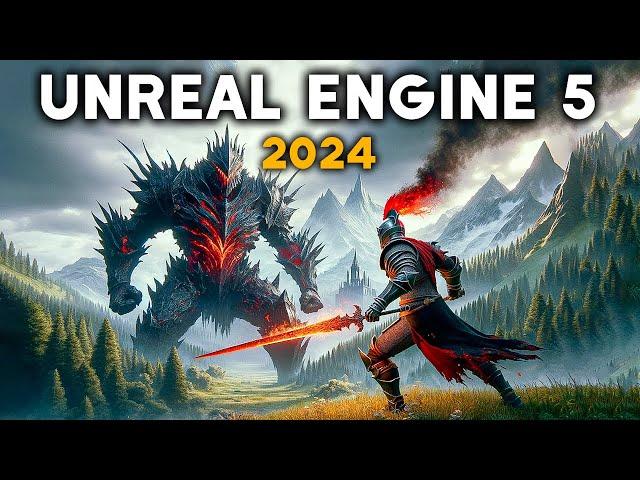 TOP 30 NEW Upcoming UNREAL ENGINE 5 Games of 2024