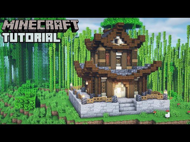 Minecraft - Japanese House Tutorial (How to Build)