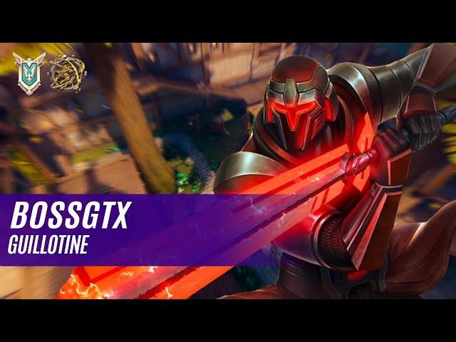 BossGTX Zhin PALADINS COMPETITIVE (MASTER) GUILLOTINE