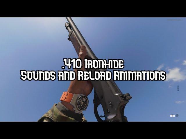 .410 Ironhide Sounds and Reload animations|Cold War Season 6