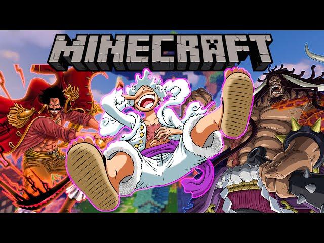 We played a Minecraft One Piece Mod and it was AMAZING (MinePiece)