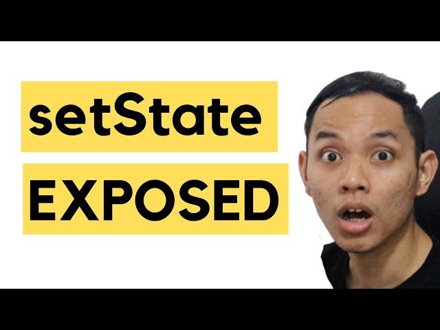 Flutter setState EXPOSED