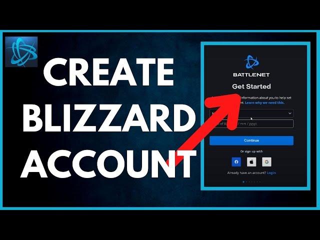 How To Create Blizzard Account | Battle.net Sign Up 2022