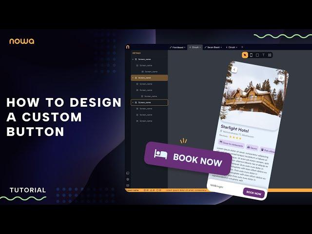 How to Design a Custom Button!