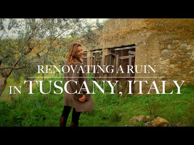 BUILDING A DREAM ITALIAN FARMHOUSE (Renovating a Ruin Part 1)