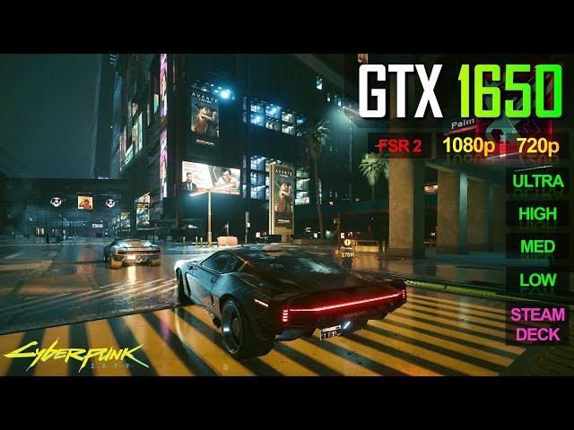 GTX 1650 | Cyberpunk 2077