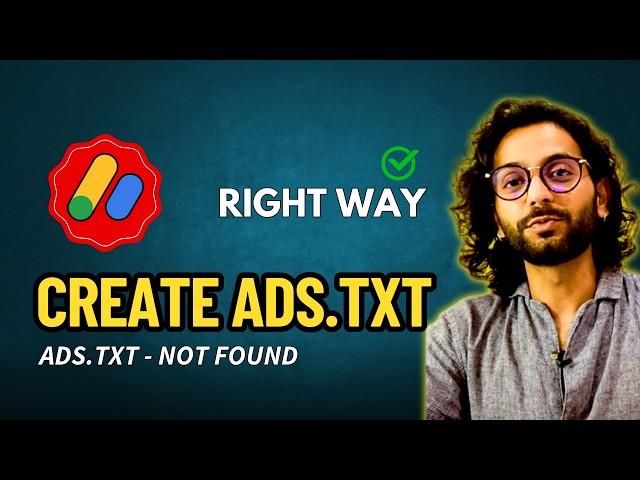 How to Add Ads.txt File For Adsense - Ads.txt Status Not found / Unauthorized