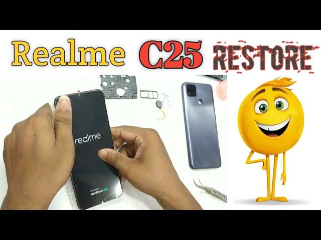 Realme C25 Restore | Realme c25 LCD Replacement | Disassembly  Realme