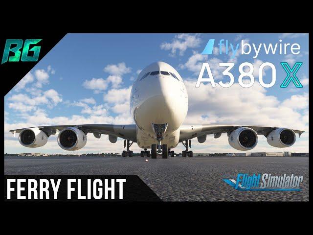 FBW A380X Delivery Flight | LFBO-LFPG | MSFS LIVE (Vatsim)