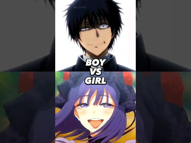 Boy vs Girl | #anime #shorts #goviral