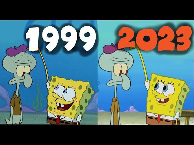 If MODERN Spongebob Used The CLASSIC Animation Style