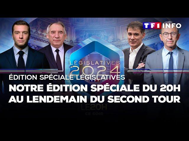 Édition spéciale législatives : J. Bardella, F. Bayrou, O. Faure et B. Retailleau invités du 20H