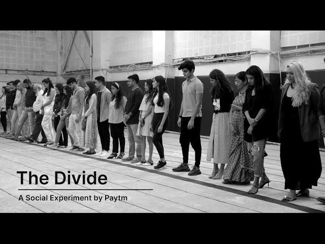 Paytm Presents “The Divide” | A Social Experiment on Financial Equality | By Paytm | Paytm Karo