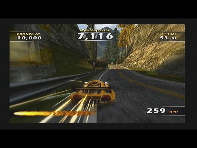 Burnout Dominator: Factory Series - Glacier Falls Reverse: Dominator Challenge (Gold+Car)