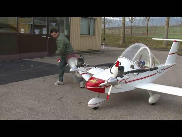 Cricri airplane in flight HD