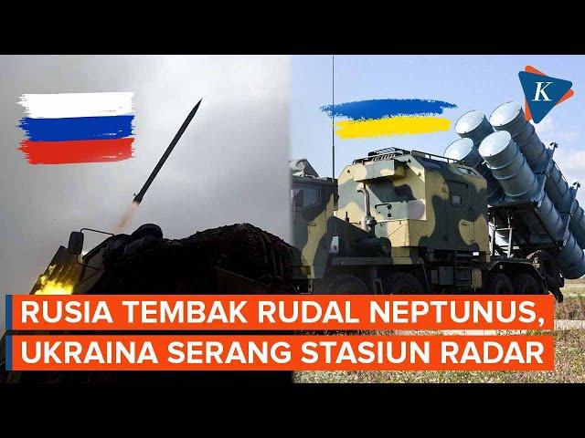 Rusia-Ukraina Saling Serang, Rudal Neptunus dan Stasiun Radar Jadi Sasaran