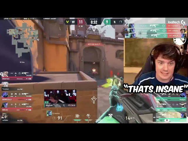 TL Soulcas HERO PLAY Against Vitality In VCT EMEA | Sliggy Reacts