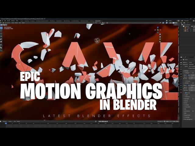 epic effects motion graphics in geometry nodes