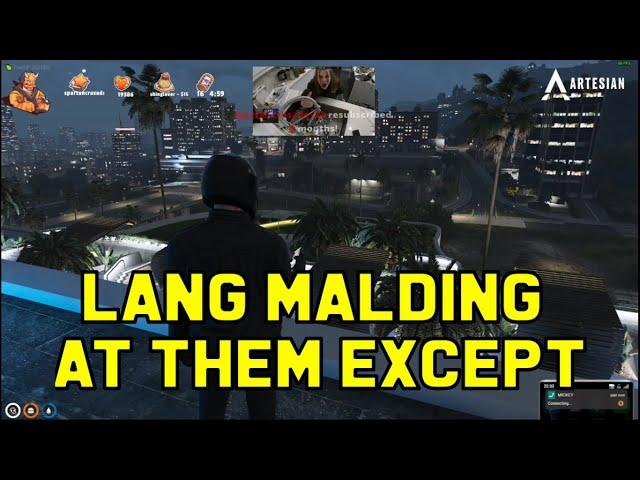 Lang Malding to his crew except... | Cleanbois | GTA RP