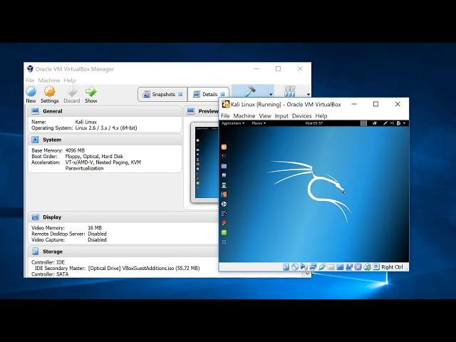 How to install the VirtualBox Guest Additions on Kali Linux