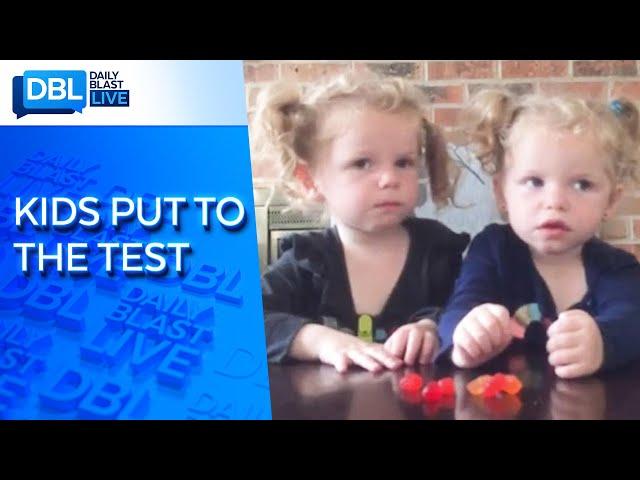 Twins Adorably Fail Fruit Snack Challenge