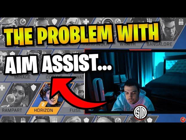 ImperialHal reveals the BIGGEST problem with having Aim Assist in apex...