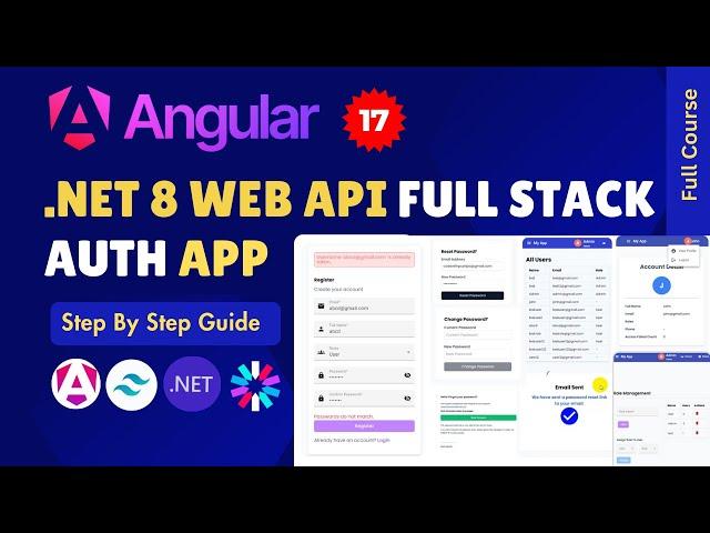 Build a Secure App with Angular 18 & ASP .NET 8