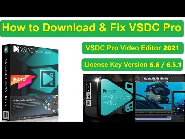 Install crack VSDC Free Video Editor Pro for Win Free