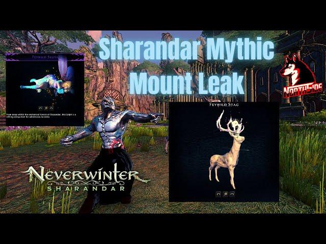 Neverwinter Mod 20 - Mythic Sharandar Mount & Companion Sneak Peek Feywild Stag Enchanting Lockbox