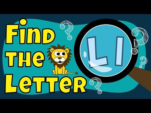 Alphabet Games | Find the Letter L